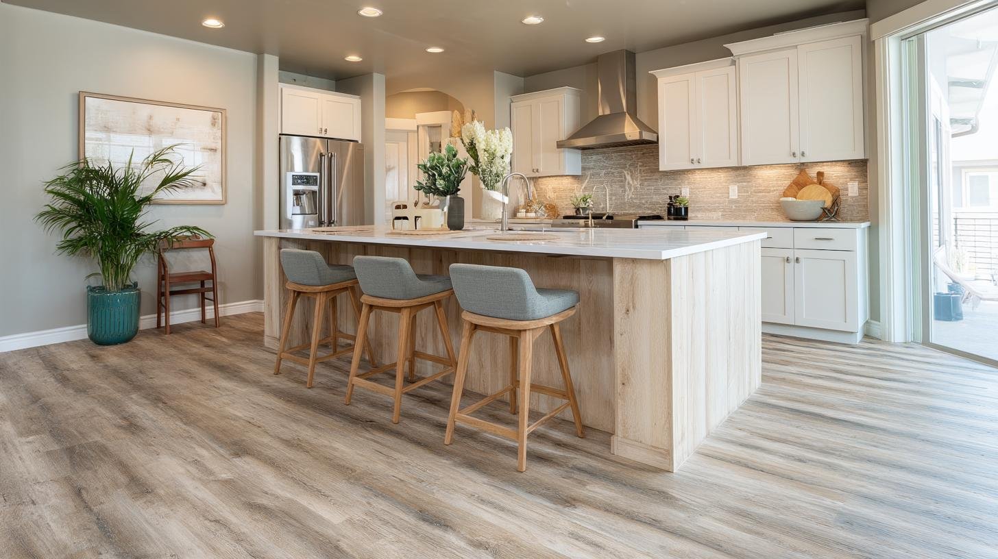 Luxury Vinyl Plank installation by Nature Floors LLC