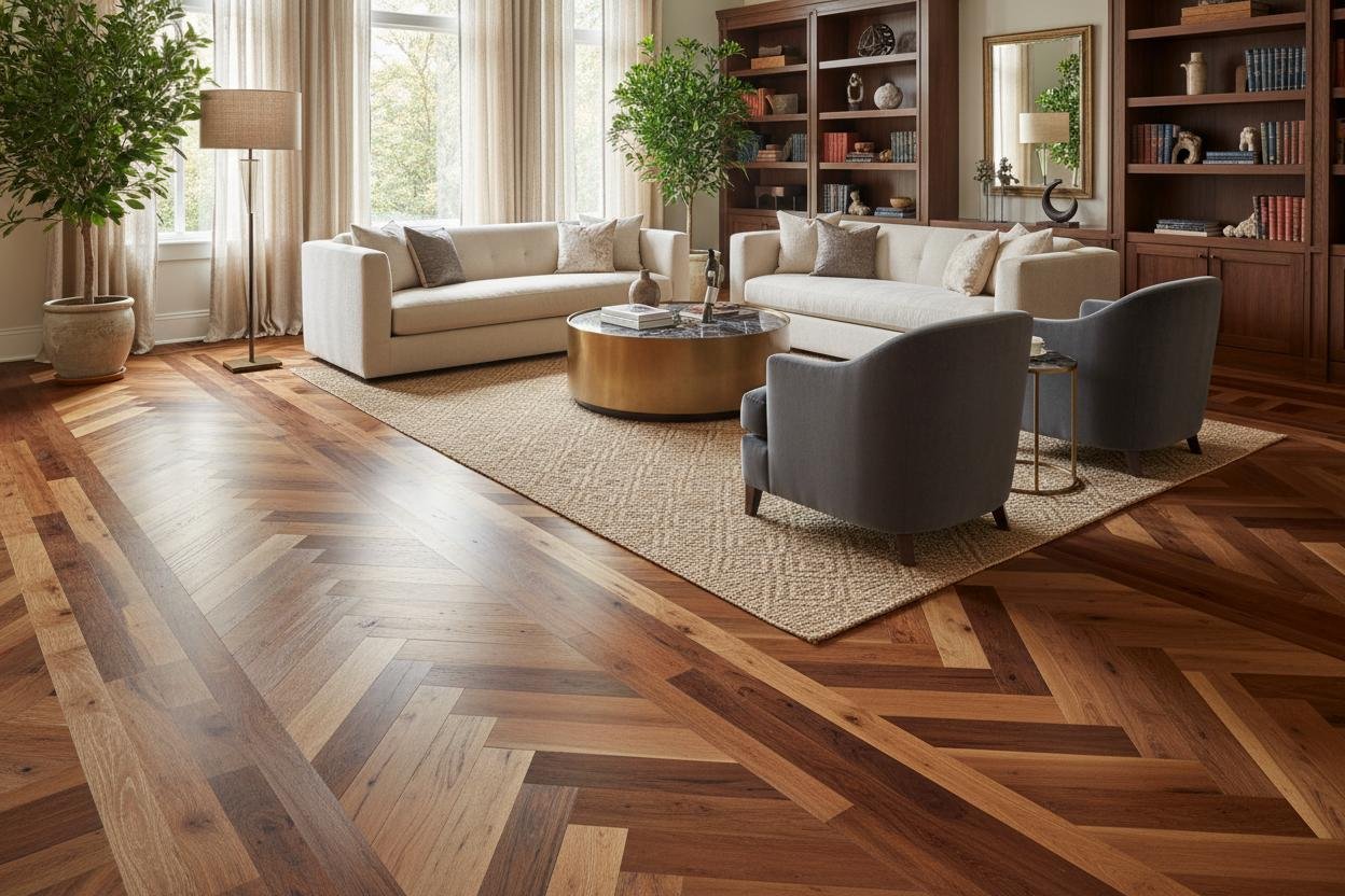 Beautiful flooring installation by Nature Floors LLC